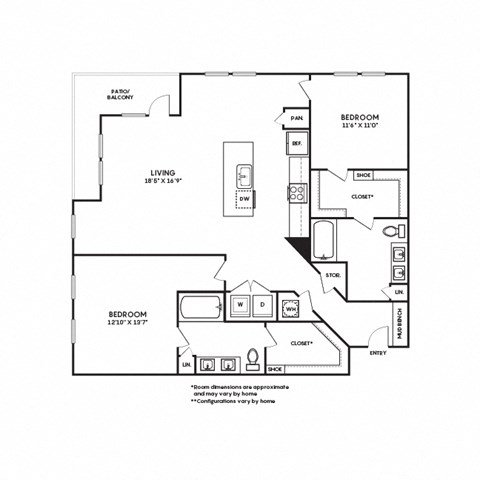 B3 Southerly LoSo Floorplan